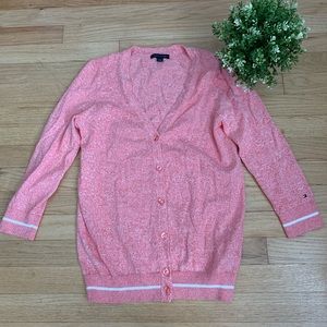Tommy Hilfiger cardigan color heather salmon S/P